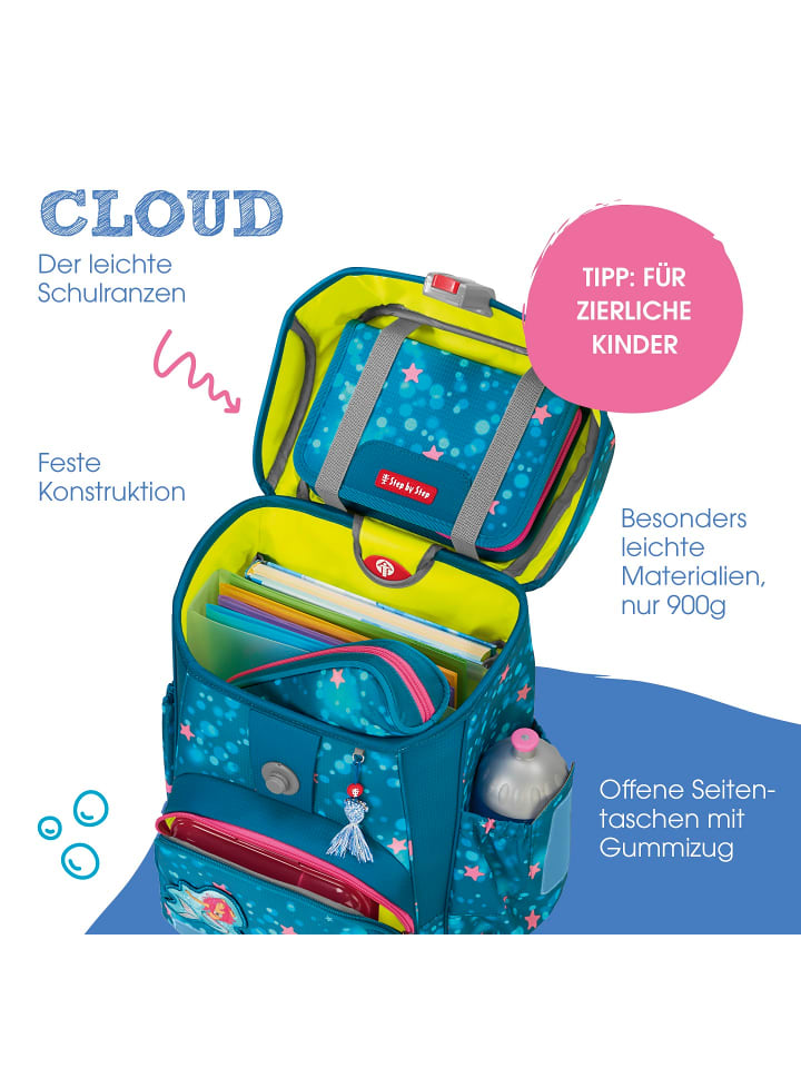 Step by Step Grundschulranzen-Set CLOUD Fire Engine Brandon in Blau günstig kaufen onesize