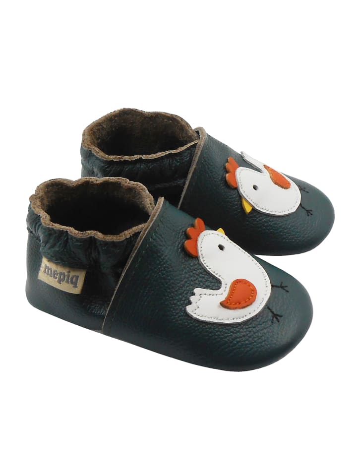 Yalion Baby Leder-Krabbelschuhe 