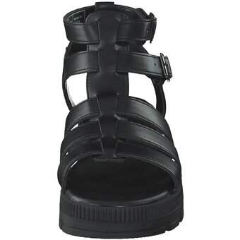 Tom Tailor Sandale in schwarz