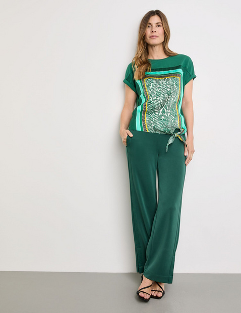 Blusenshirt mit Knotendetail