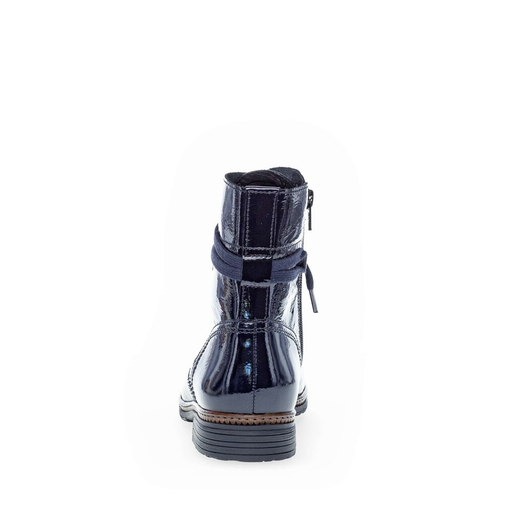Gabor fashion Schnürstiefelette blau