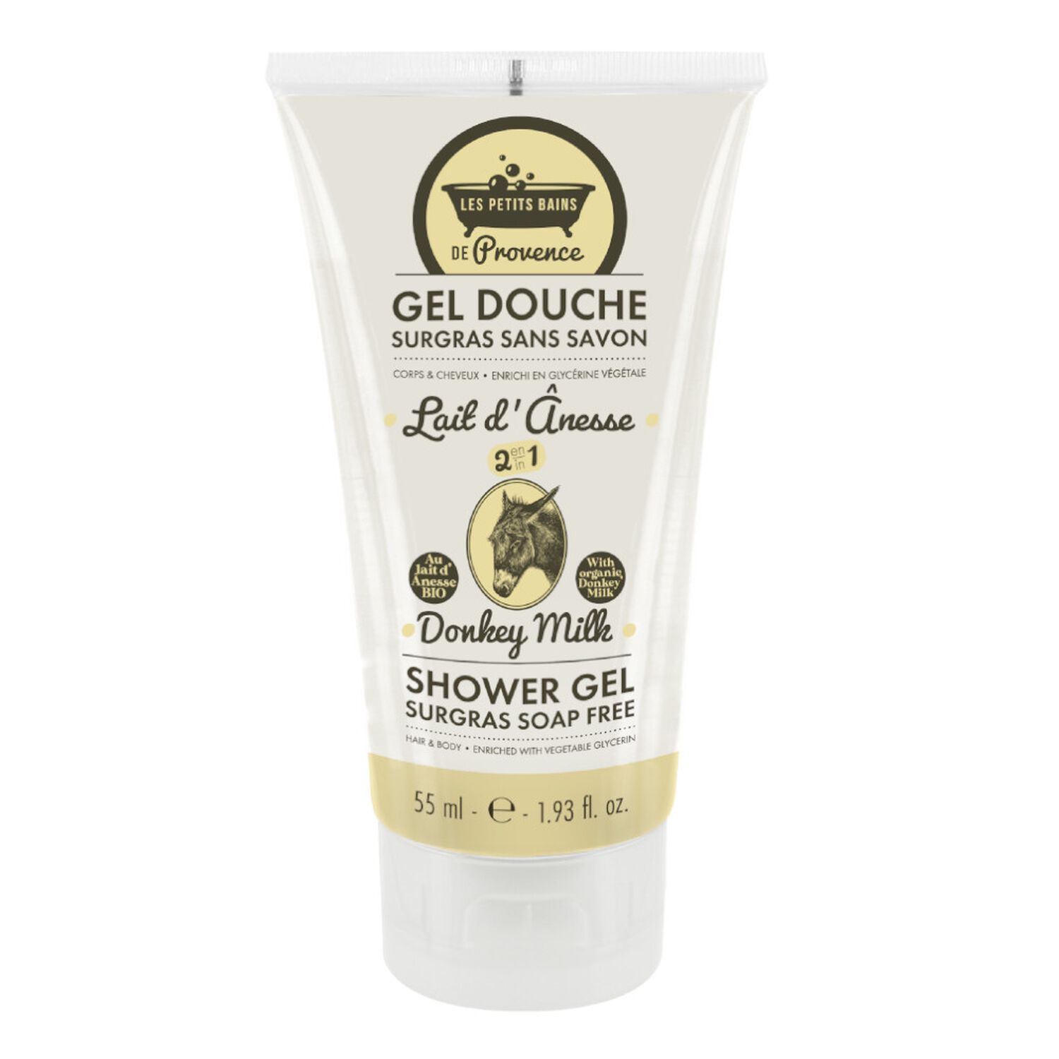 Les Petits Bains de Provence Gel Douche Lait d'Anesse