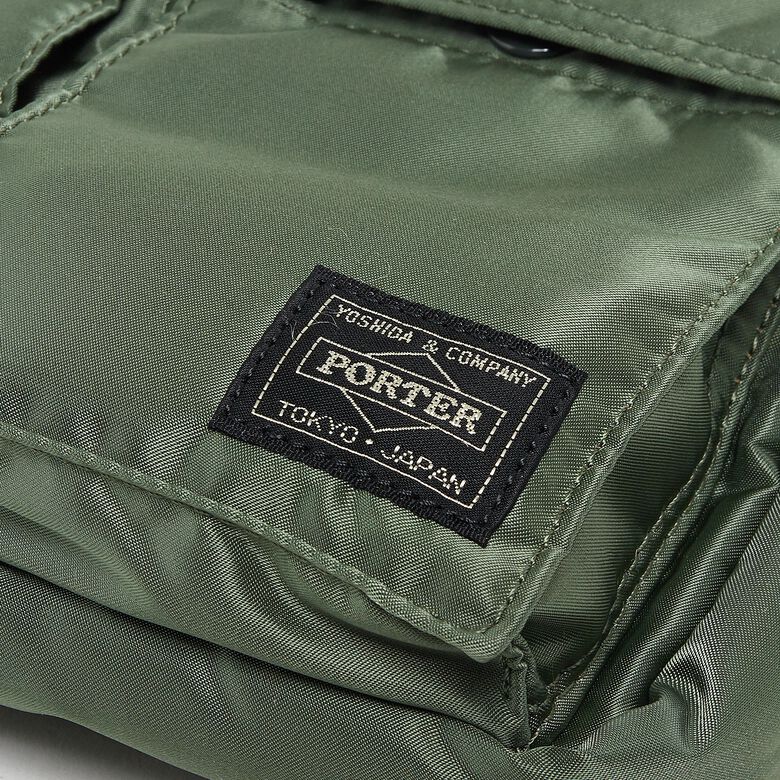 Porter-Yoshida Kaban Tanker Shoulder Bag sage green