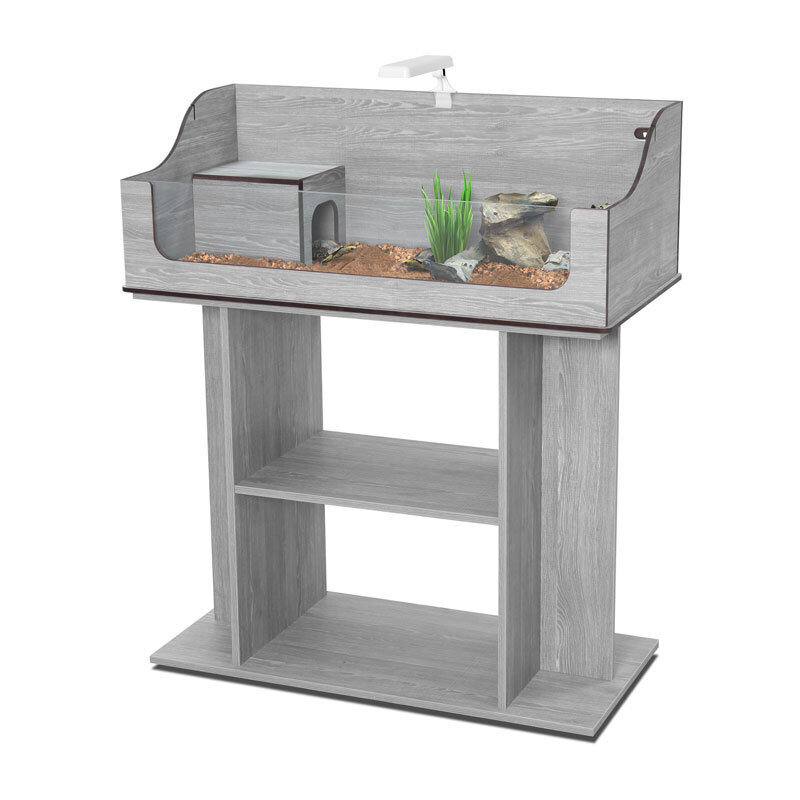 AS Terrarien AS Tortum Terra 120 esche grau Kombi