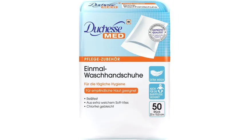 Duchesse MED Einmalwaschhandschuhe Soft