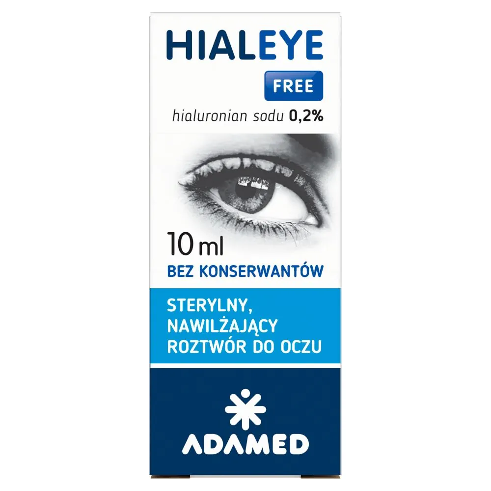 Hialeye Free 0.2%, hidratantne kapi za oči, bez konzervansa