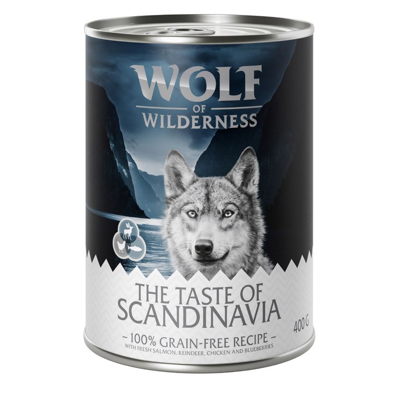 Sparpaket Wolf of Wilderness 'The Taste Of' 24 x 400 g