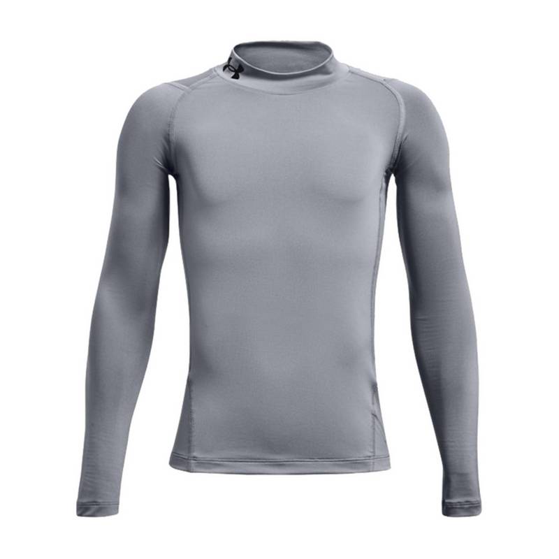 Under Armour HeatGear Mock langarm Kids Funktionsshirt Kinder