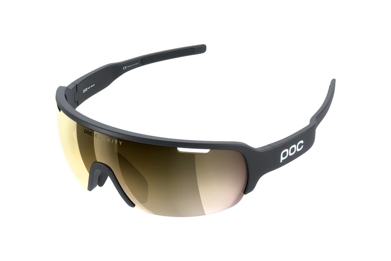 POC DO Half Blade - Uranium Black/Violet/Gold Mirror