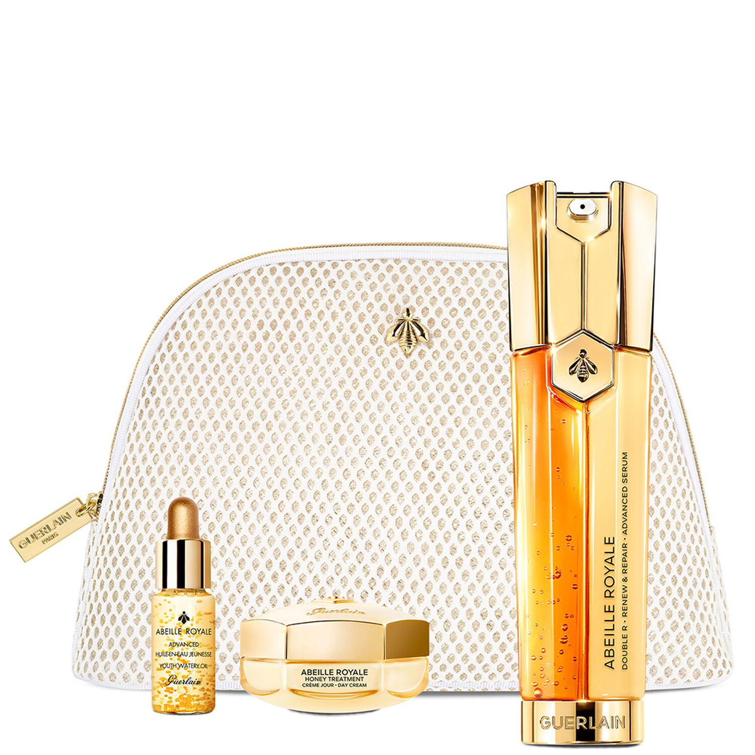 Guerlain ABEILLE ROYALE Programme anti-âge Double R Advanced Serum 50 ml + 2 Soins