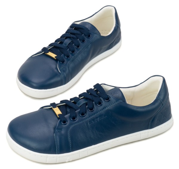 Antal ~ Amada Leder Sneaker ~ Navy
