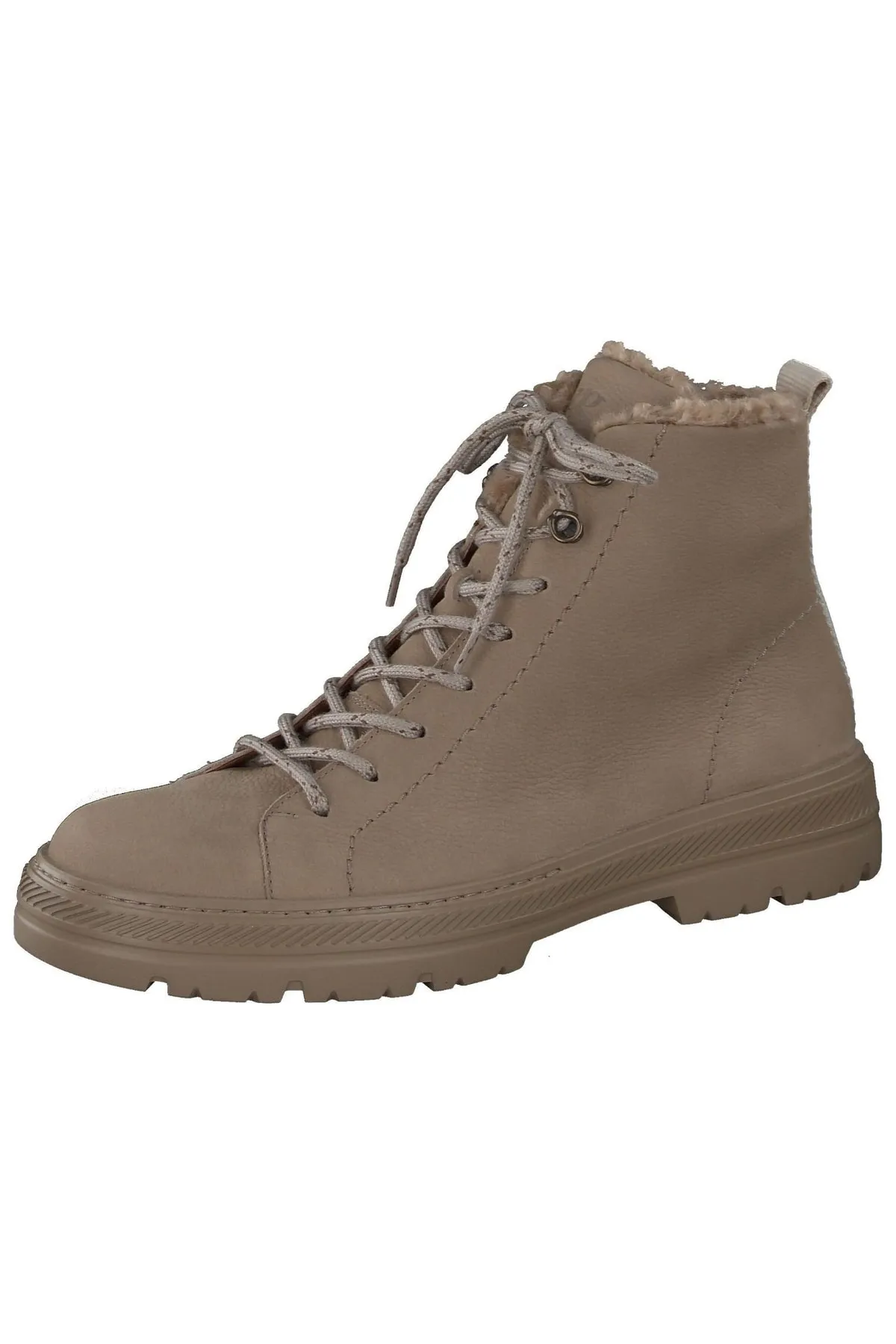 Paul Green  Stiefelette - Beige - Blockabsatz