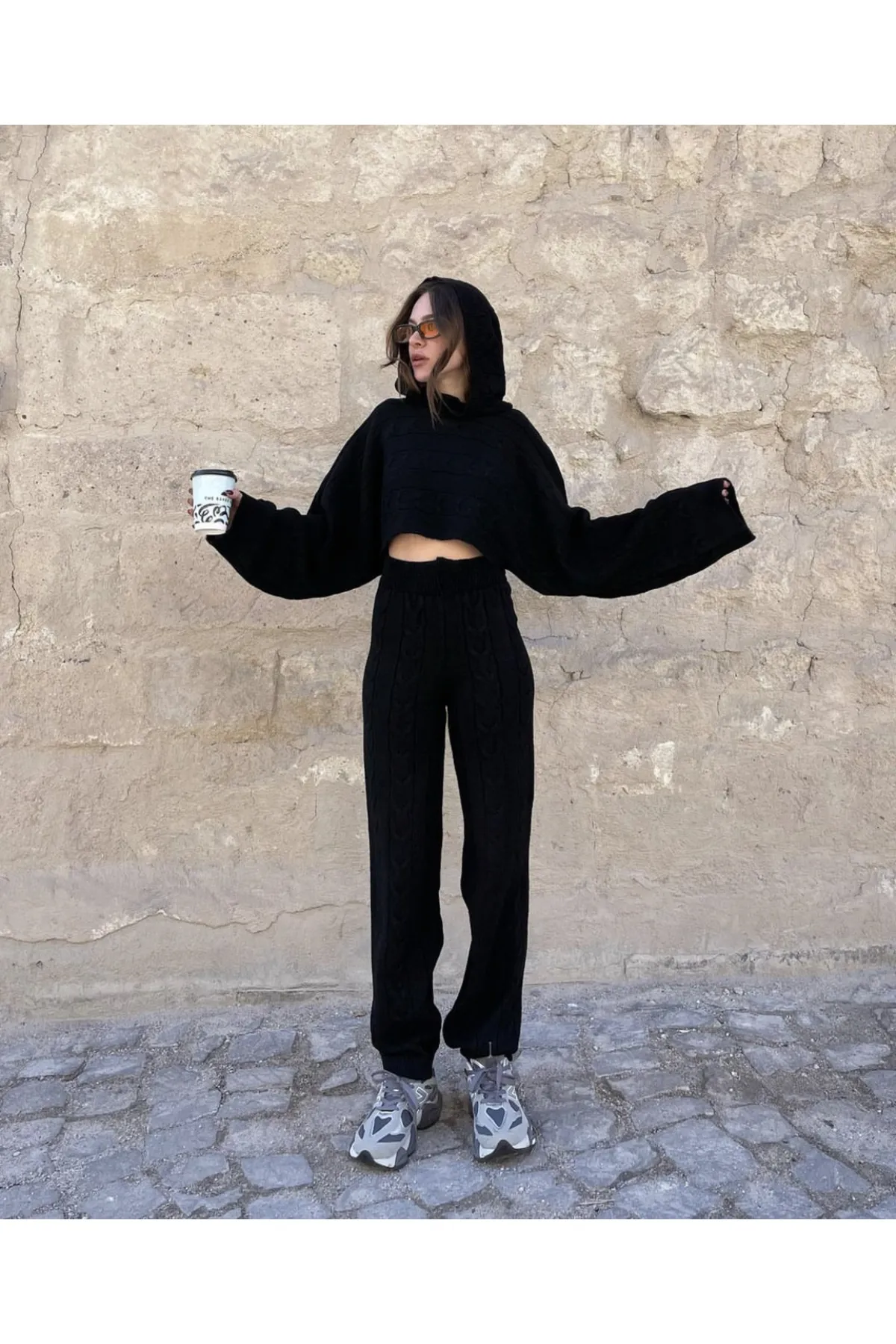 My Blog  Zweiteiler - Schwarz - Regular Fit