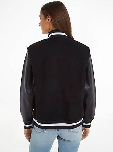 TOMMY-JEANS Damen Collegejacke