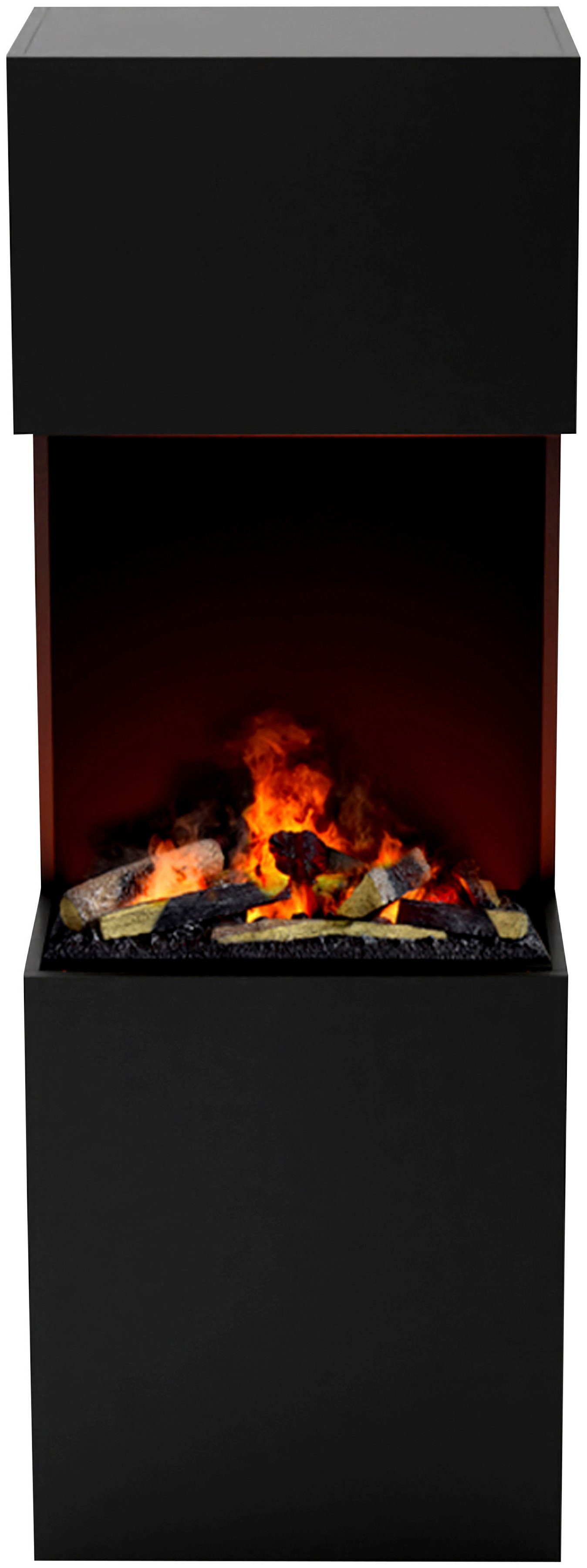 GLOW FIRE Elektrokamin Beethoven, Wasserdampfkamin mit 3D Feuer mit integriertem Knistereffekt