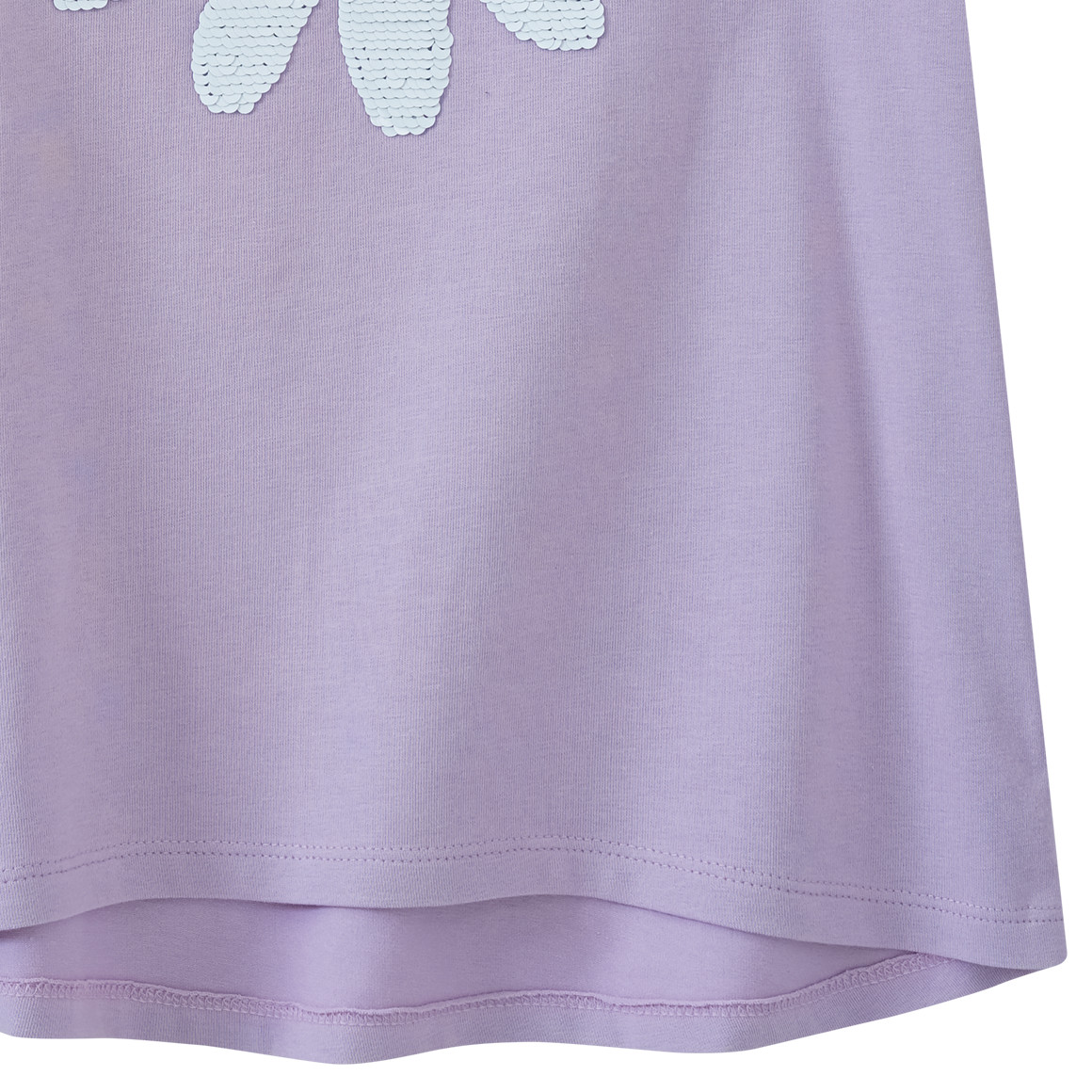 Mädchen T-Shirt mit Wendepailletten
