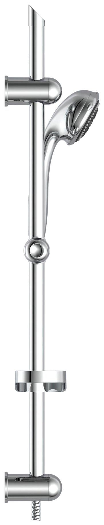 Schütte Brausegarnitur Fresh, Höhe 76 cm, 8 Strahlart(en), Set, mit Schlauch und Halterung, Wellness Duschkopf mit 8 Funktionen