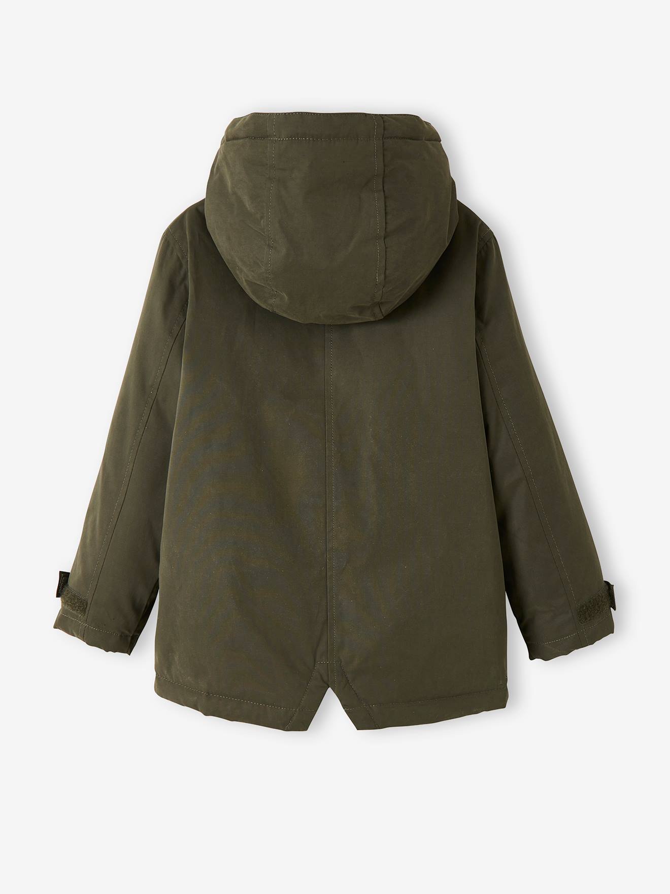 Vertbaudet Jungen 3-in-1-Jacke mit Recycling-Polyester - braun