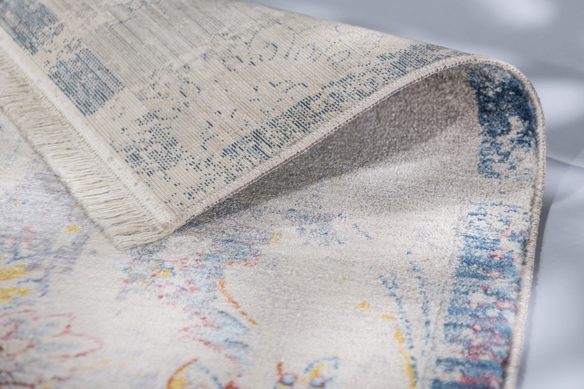 Schöner Wohnen Webteppich Mystik Orient Silber 160x235