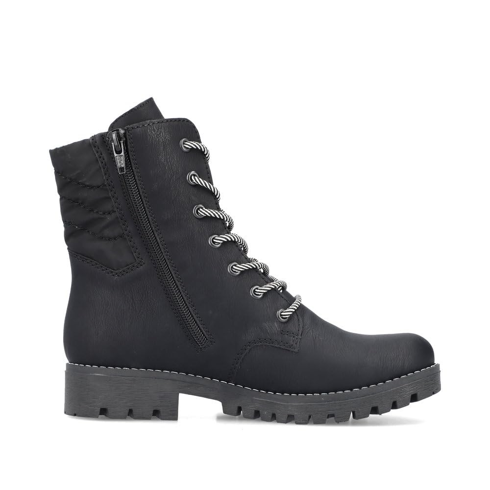 RIEKER Winterstiefel schwarz