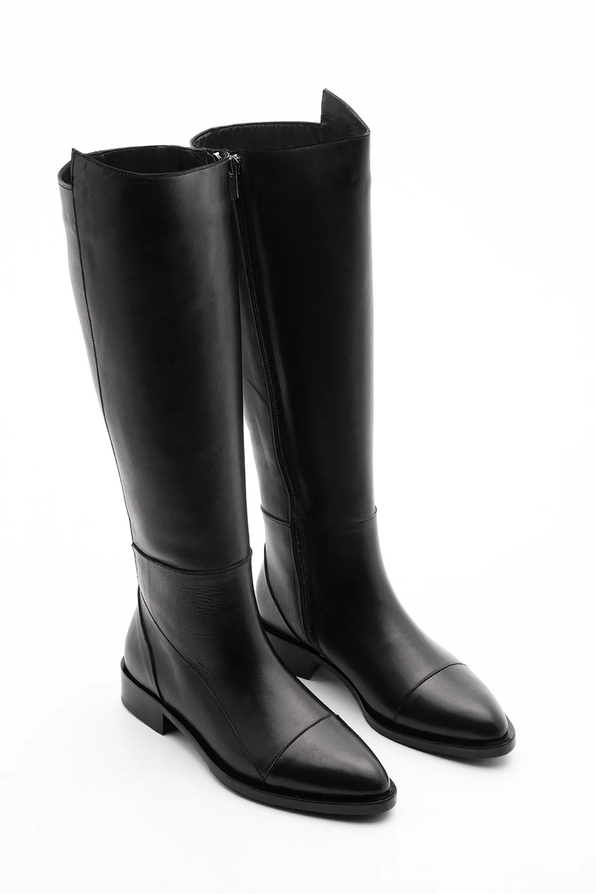 Marjin  Stiefel - Schwarz - Flacher Absatz
