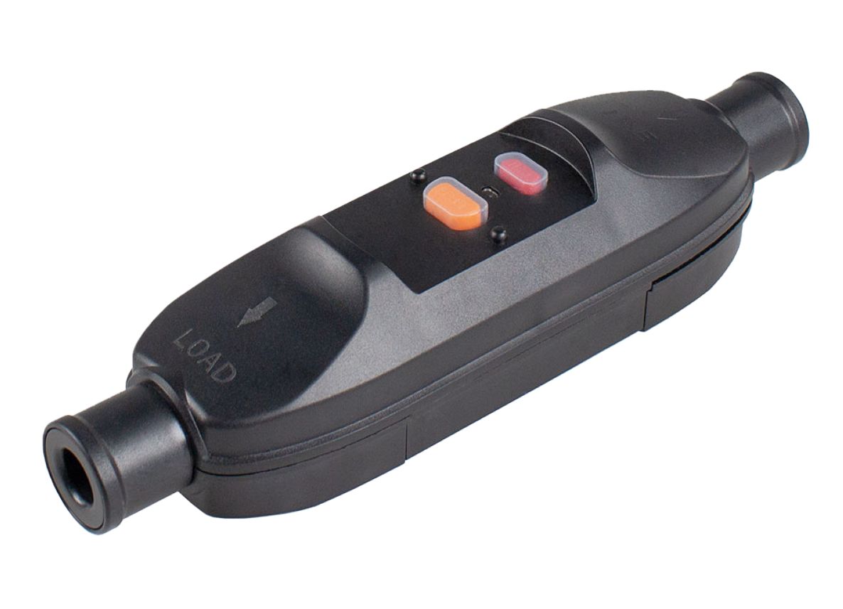 Schwabe 45221 Jordfelsbrytare för kabel 230V/16A 10mA IP66