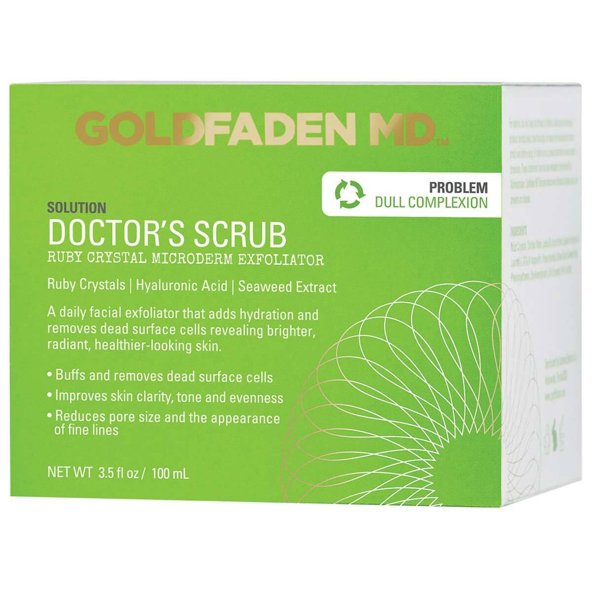 Goldfaden Doctor's Scrub - Απολεπιστικό Μικροδερμίας Ruby Crystal