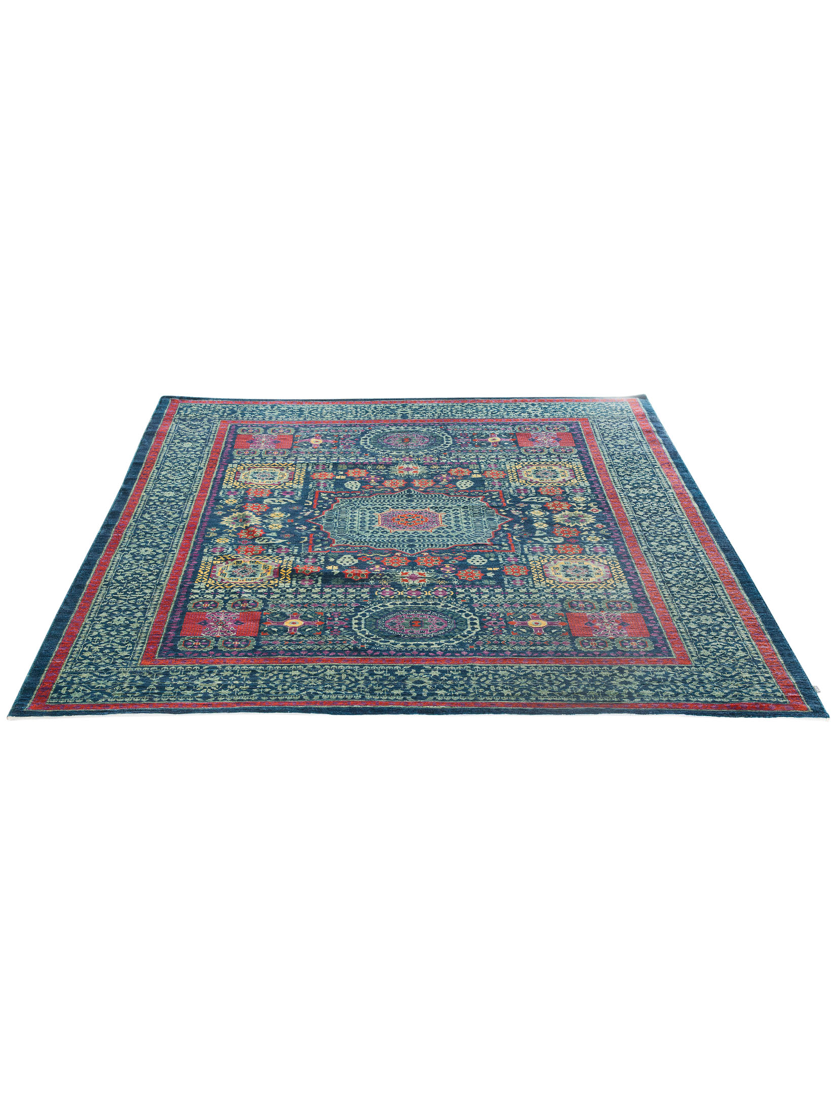 Kazak Ghazni ca. 247 x 295 cm, Unikat / Einzelstück