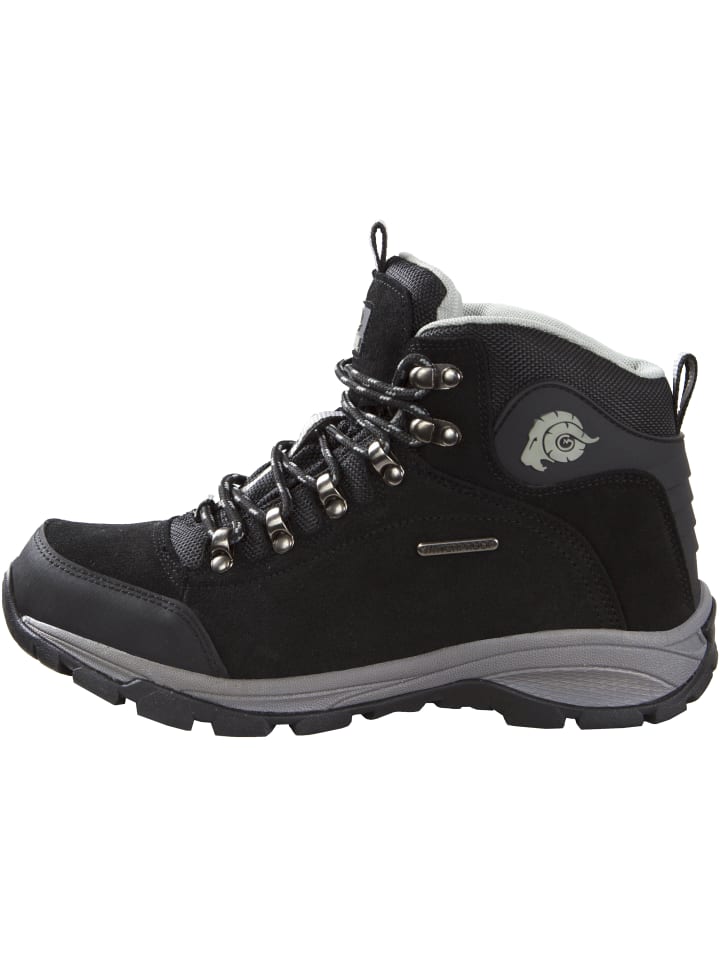 GUGGEN MOUNTAIN Wanderschuhe Uni in Grau-Schwarz günstig kaufen