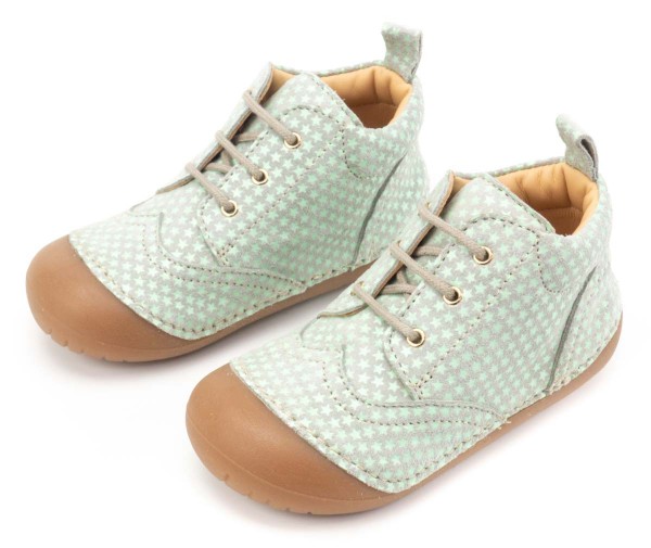 Ocra ~ Lauflern Klettschuh ~ Mint mit Sternchen