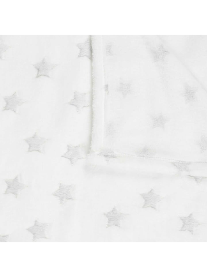 The Home Deco Kids Plaid in Weiß - (L)150 x (B)120 cm günstig kaufen onesize