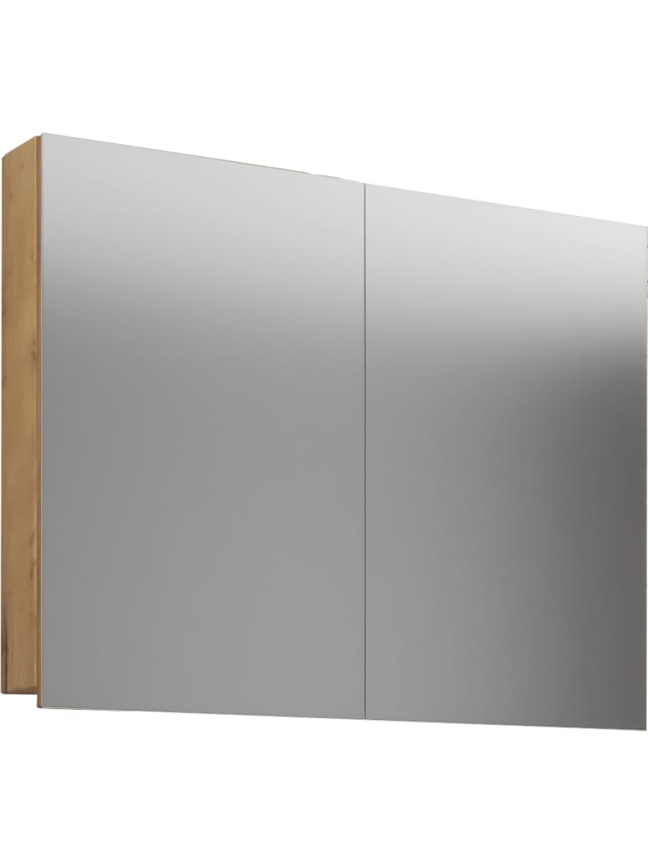 VCM  Holz Badmöbel Spiegelschrank Spiegel Badinos 80 cm in Honig-Eiche günstig kaufen onesize
