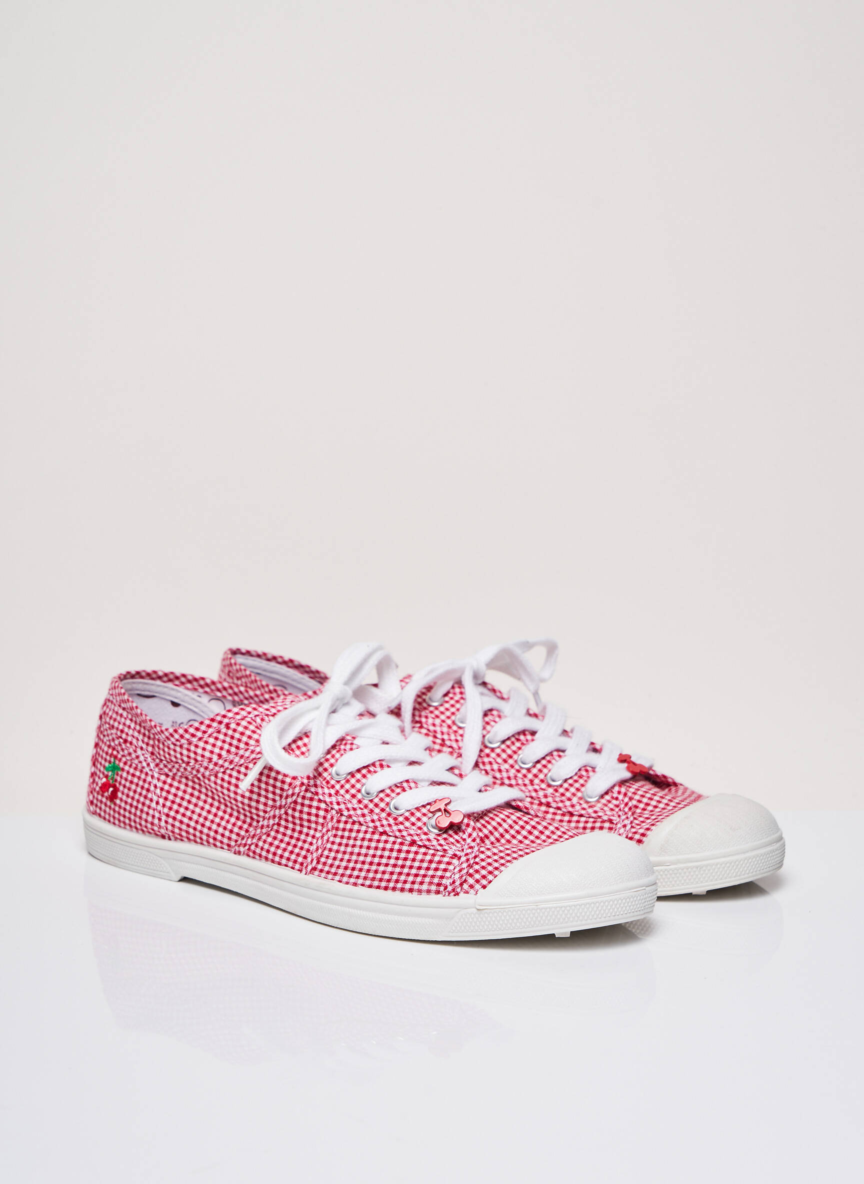 Le Temps Des Cerises Baskets Femme couleur rouge