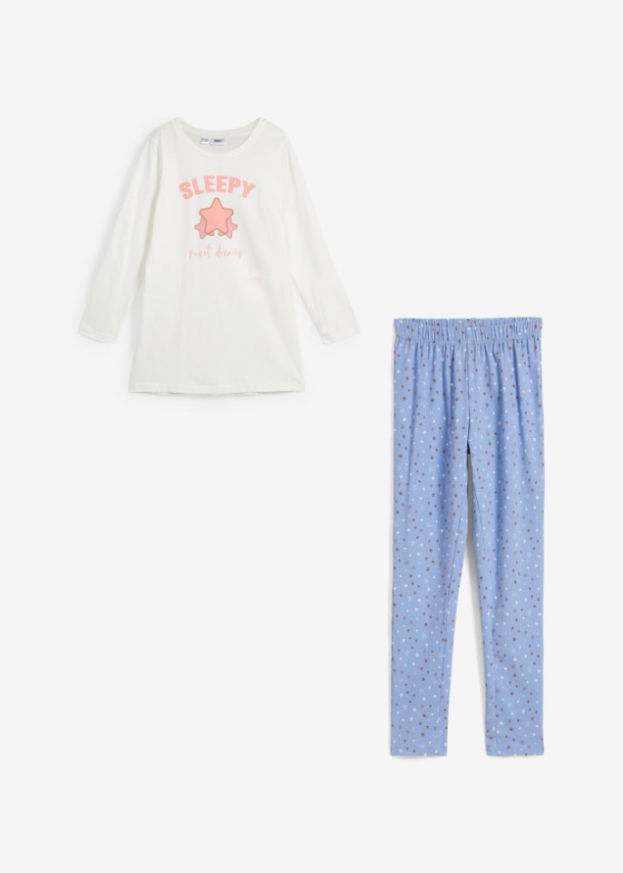 Mädchen Nachthemd + Leggings (2-tlg.Set)