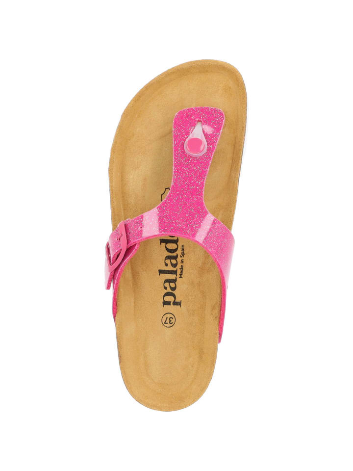 palado Zehentrenner in pink glitzer günstig kaufen