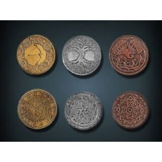 Legendary Metal Coins - Elven Set (24)