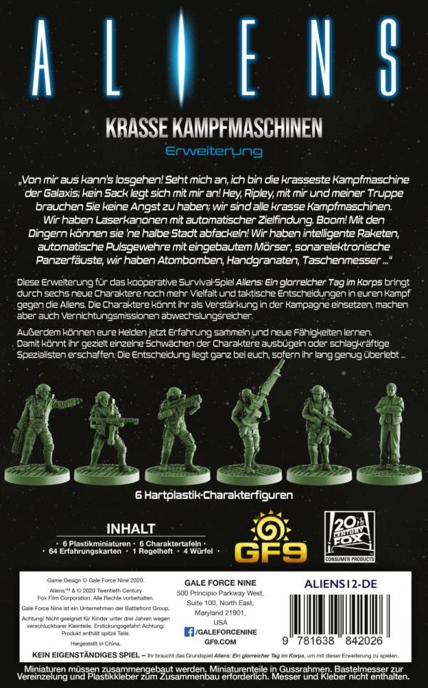 Aliens: Krasse Kampfmaschinen (Erw.) (deutsch)