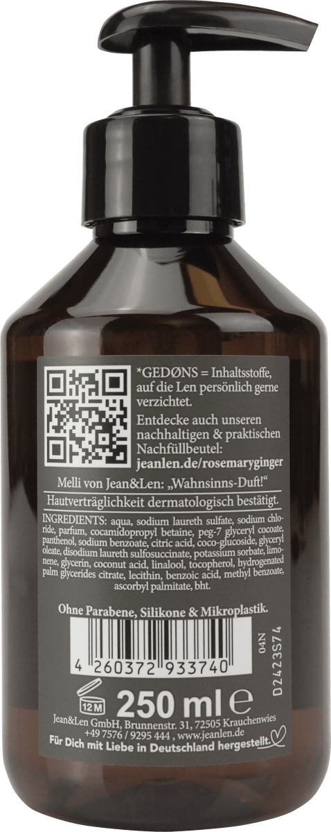 Flüssigseife Rosemary & Ginger, 250 ml