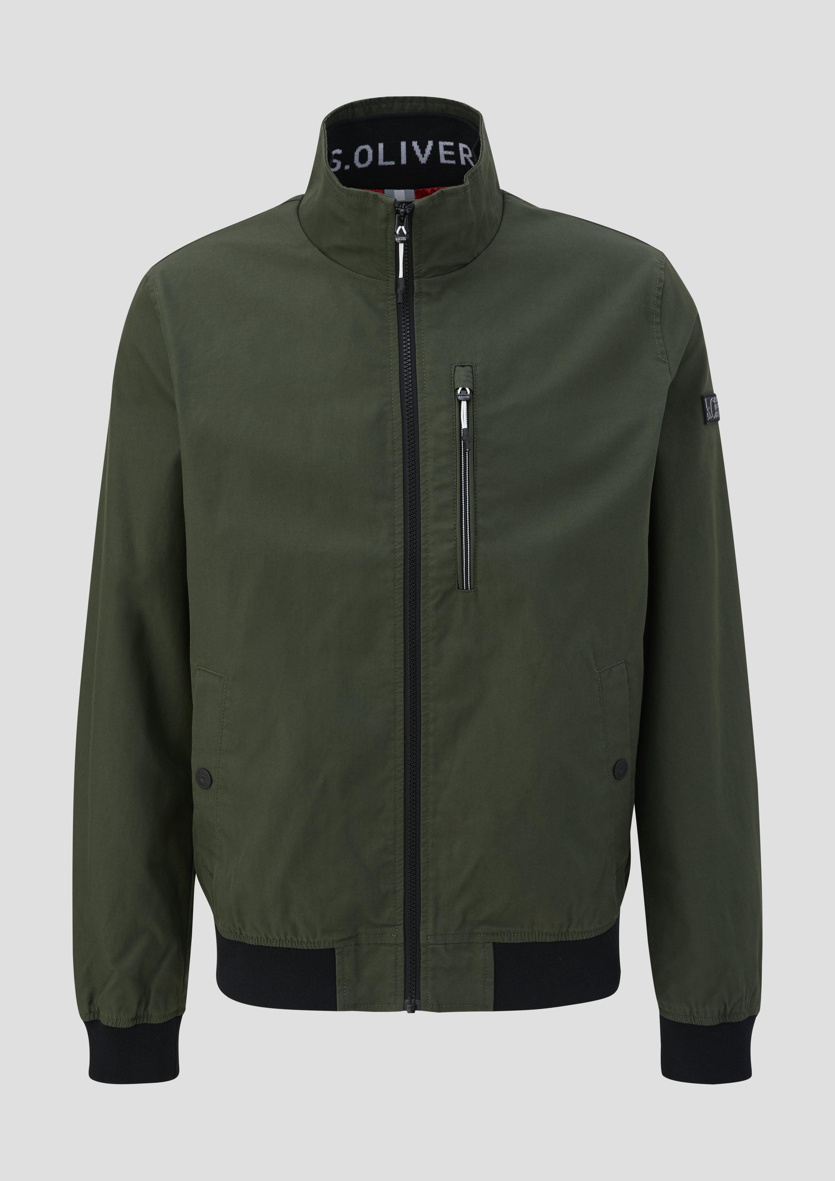 Twilljacke mit Stehkragen  2141342-7940
