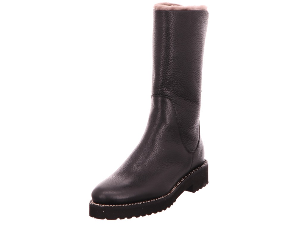 LUCA GROSSI Schnür-Stiefeletten schwarz D254