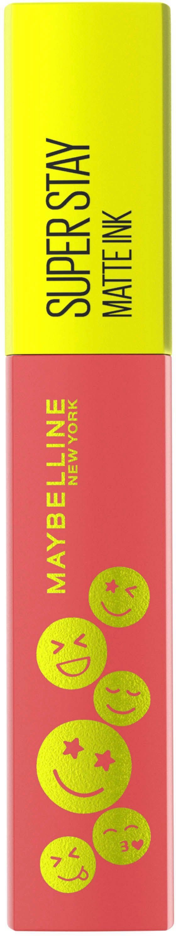 MAYBELLINE NEW YORK Lippenstift Maybelline New York Super Stay Matte Ink Lippenstift