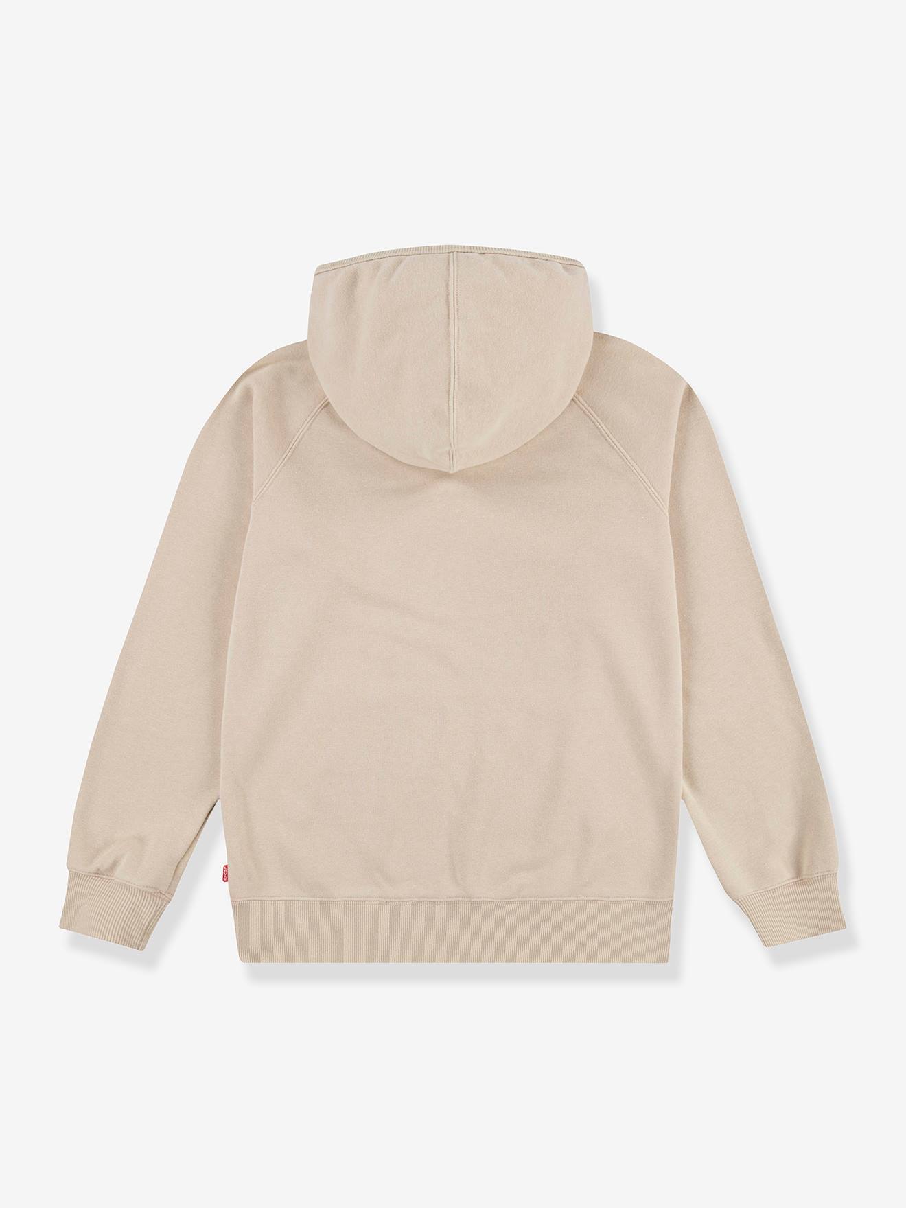 Levis Jungen Kapuzensweatshirt Levi's mit Bio-Baumwolle - beige