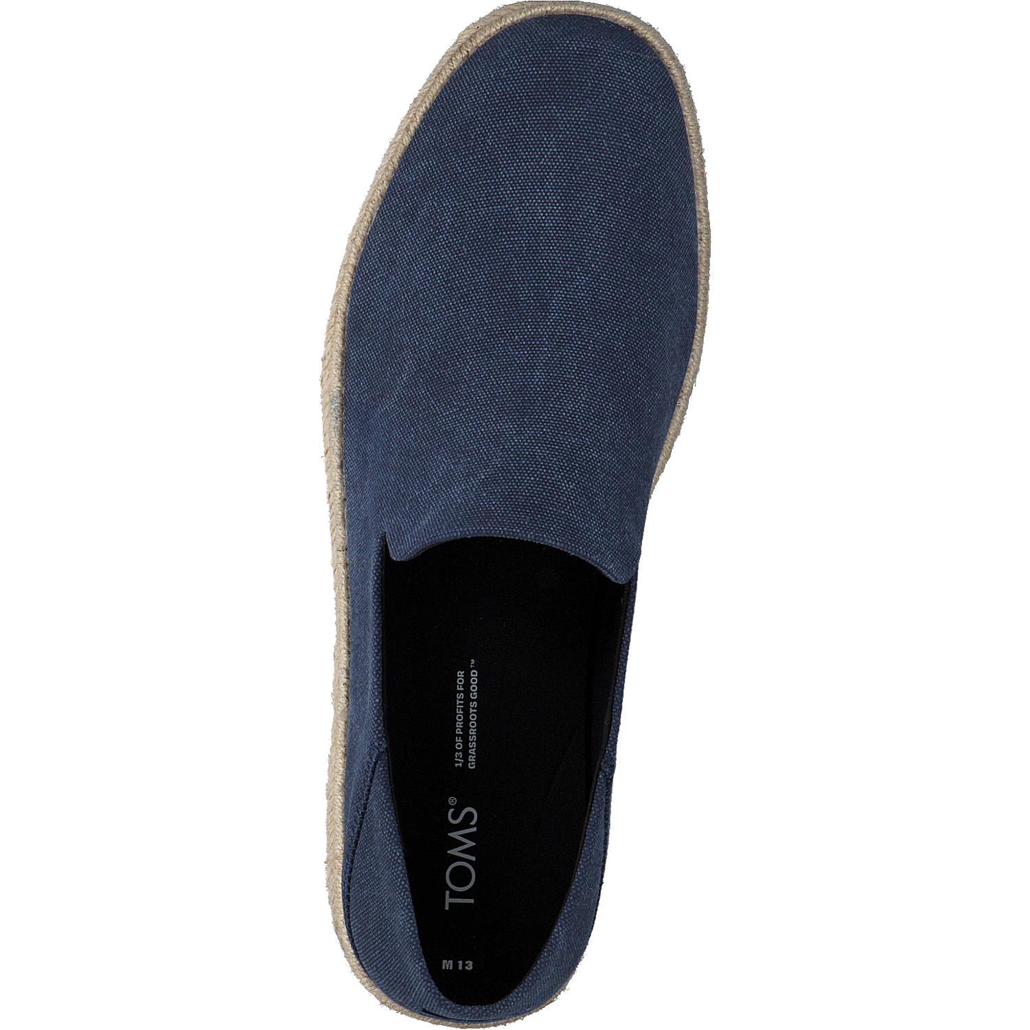 Toms Santiago 1001986, Slipper, Damen, Blau