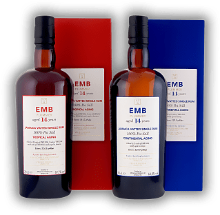 Scheer Velier Main 14 Years EMB Blend Jamaica Vatted Single Rum Plummer Comparative Tasting Set 2x0,7 Liter 67,3% Scheer Velier Main 14 Years EMB Blend Jamaica Vatted Single Rum Plummer Comparative Tasting Set 2x0,7 Liter 67,3% Für den einzigartigen