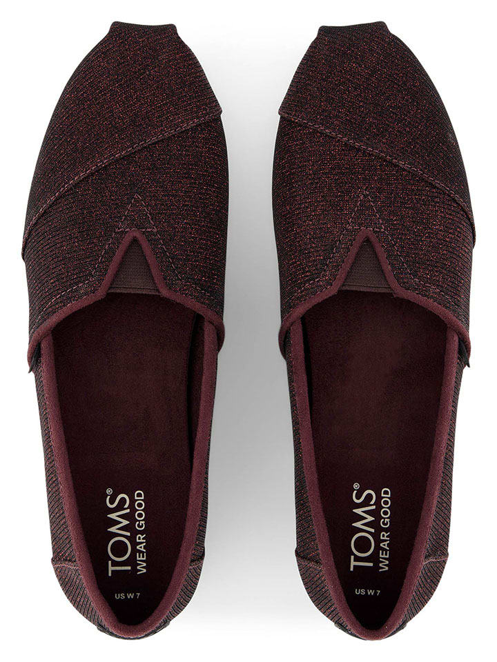 TOMS Espadrilles in Lila günstig kaufen