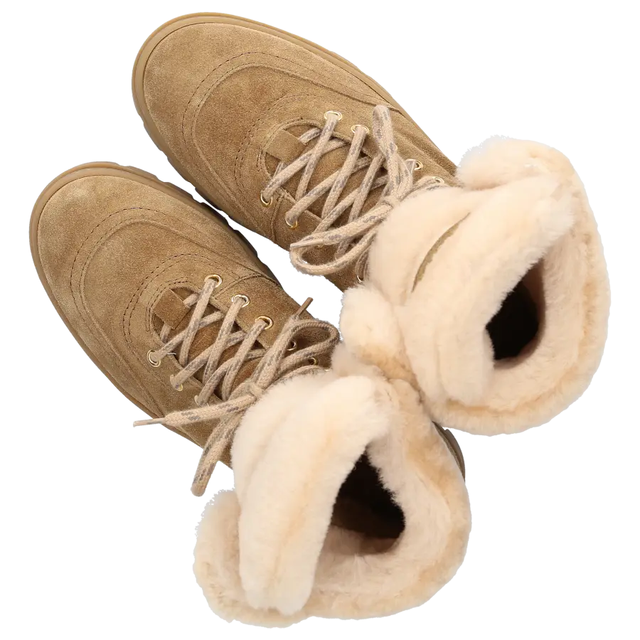 Henderson - Stiefeletten Beige ARINA Veloursleder - beige