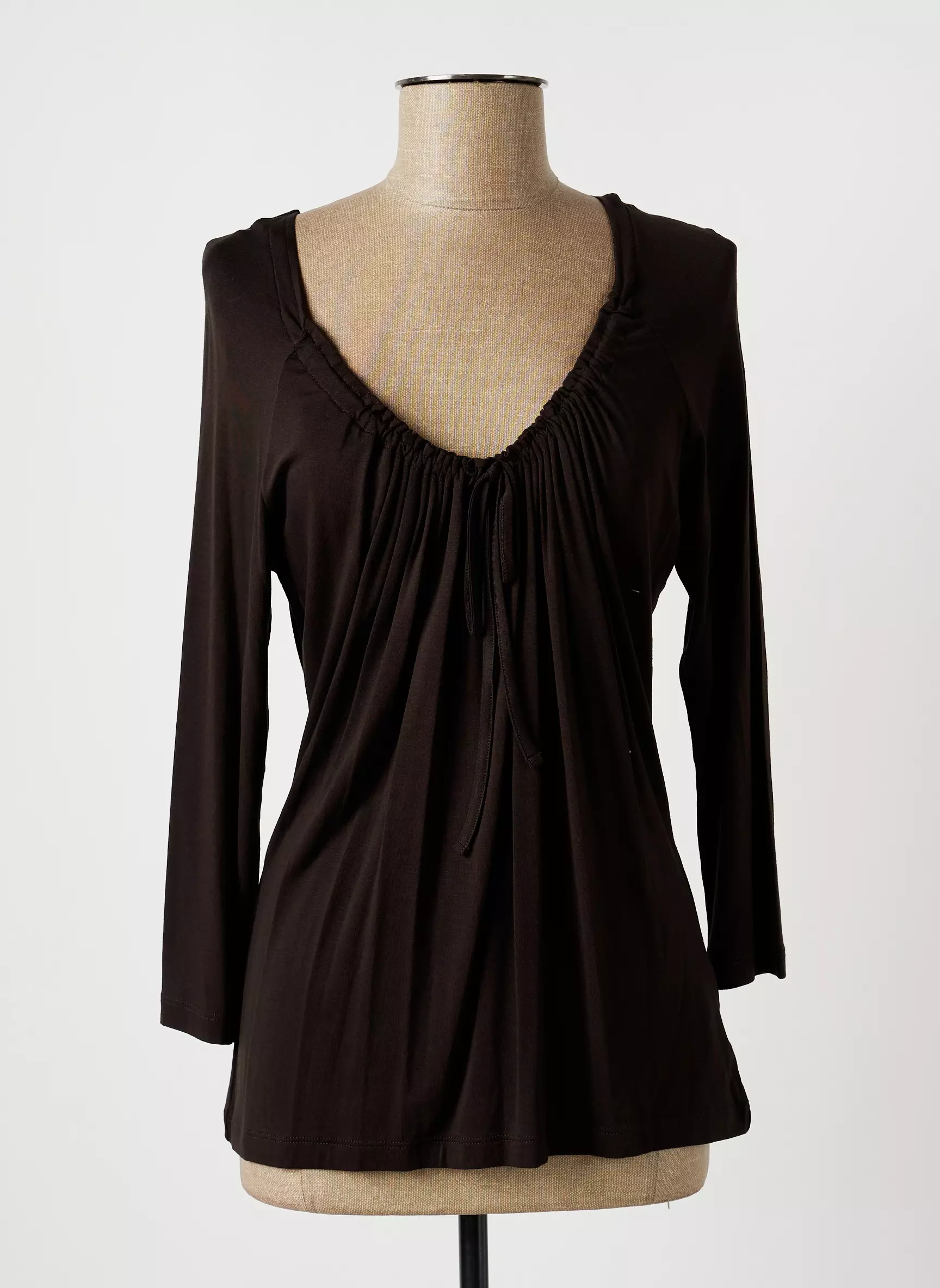 Lauren Vidal Tshirts Femme couleur marron