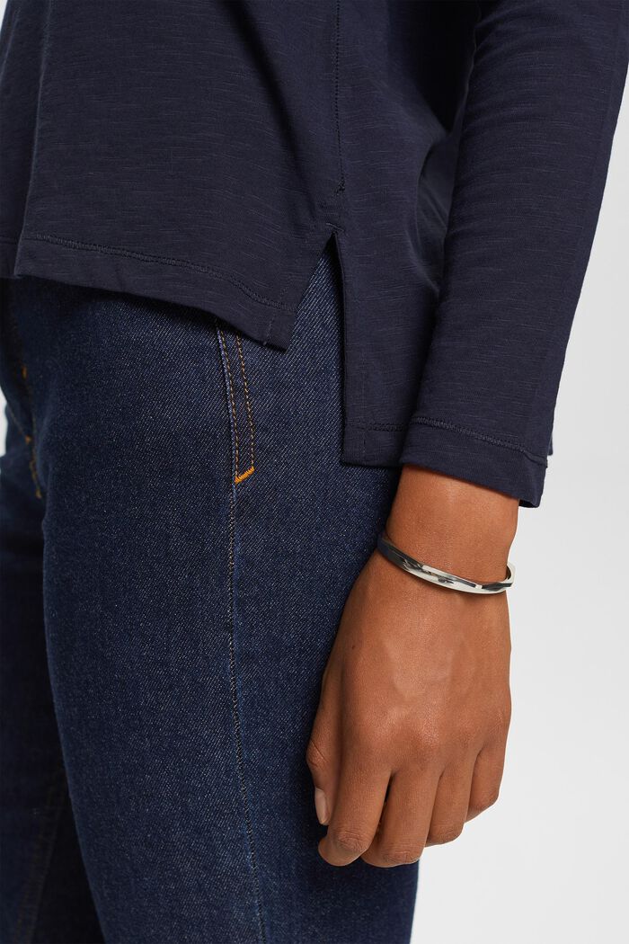 Jersey-Longsleeve, 100% Baumwolle