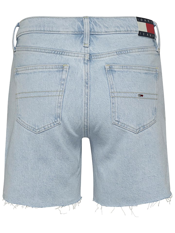 Tommy Hilfiger Jeans-Shorts in Hellblau günstig kaufen