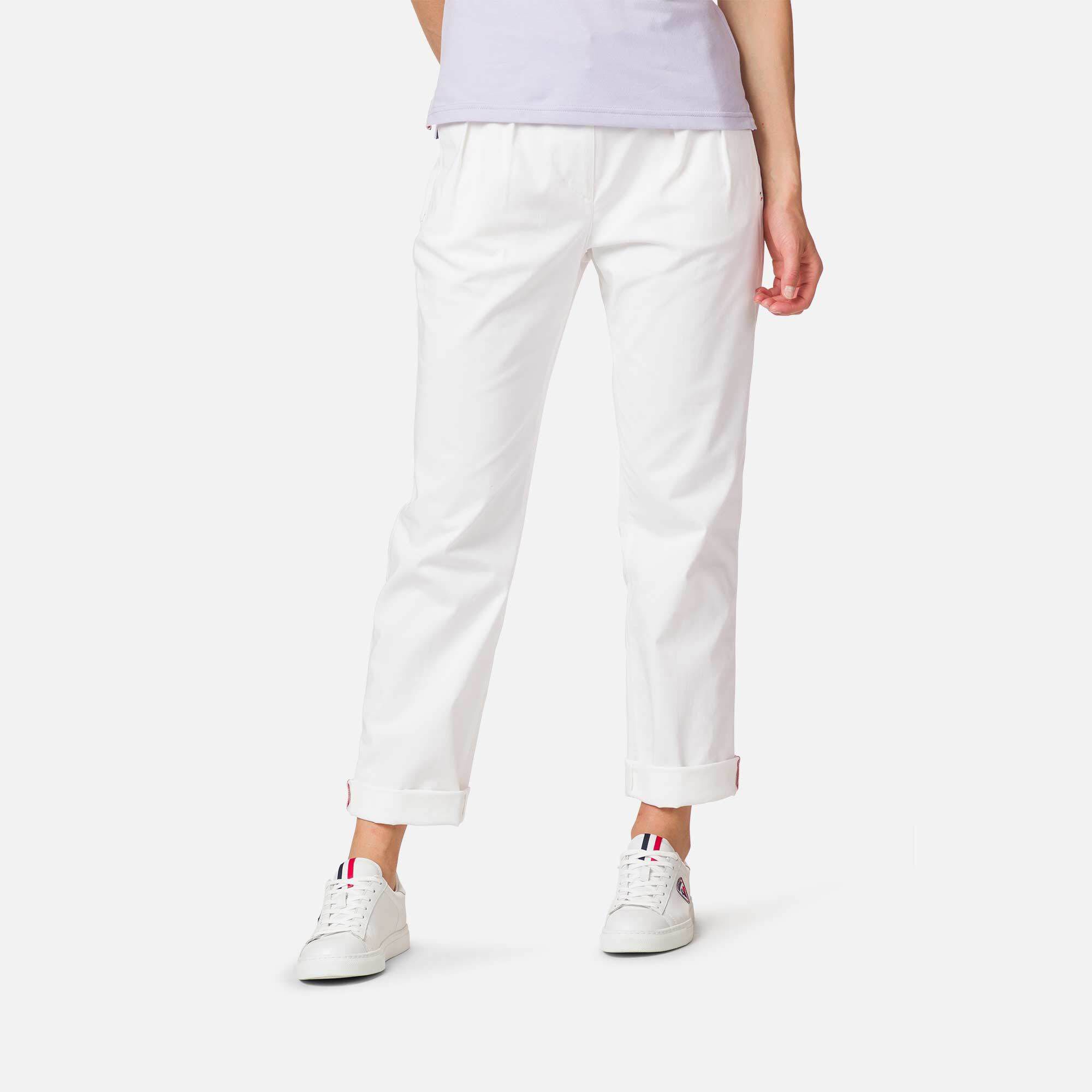 Pantalon chino en coton bio femme